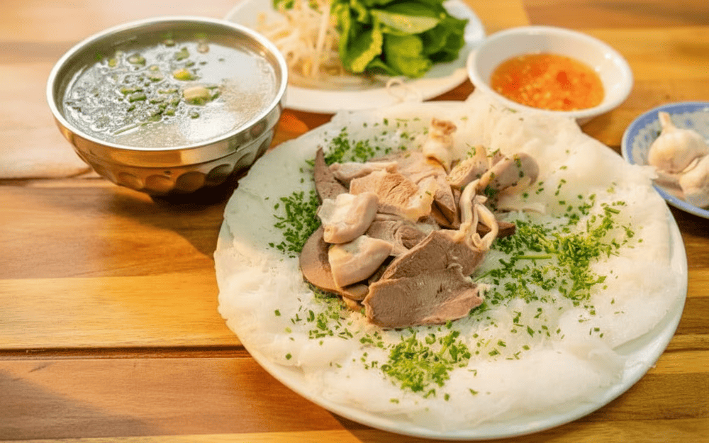 Bánh hỏi lòng heo